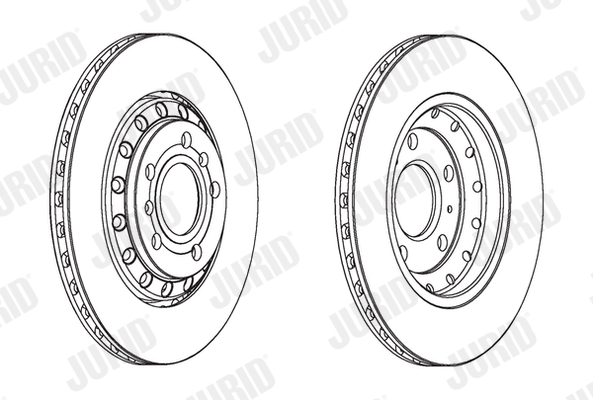 Brake Disc - 562518JC JURID