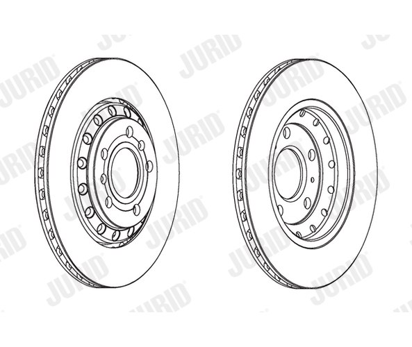 Brake Disc - 562518JC JURID