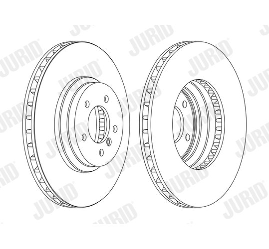 Brake Disc - 562519JC-1 JURID