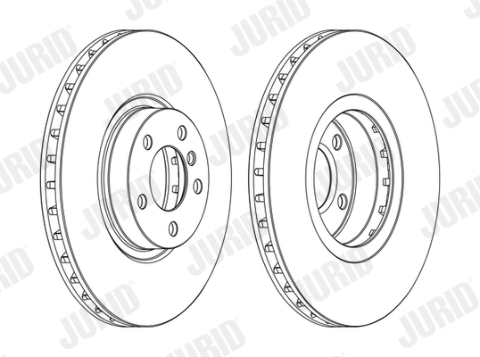 Brake Disc - 562520JC-1 JURID