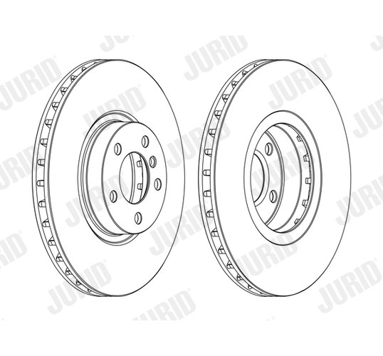 Brake Disc - 562520JC-1 JURID