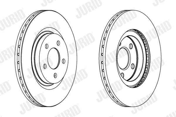 Brake Disc - 562524JC JURID
