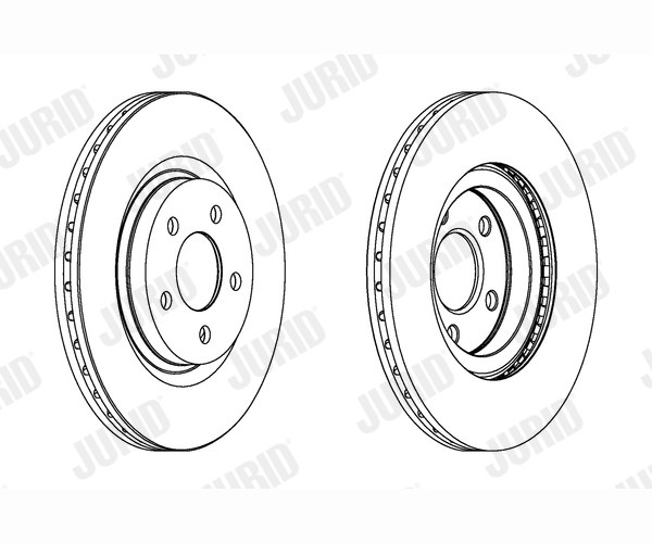 Brake Disc - 562524JC JURID