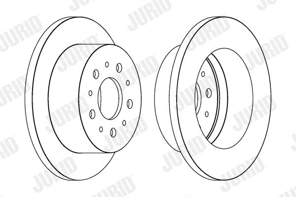 Brake Disc - 562526JC JURID