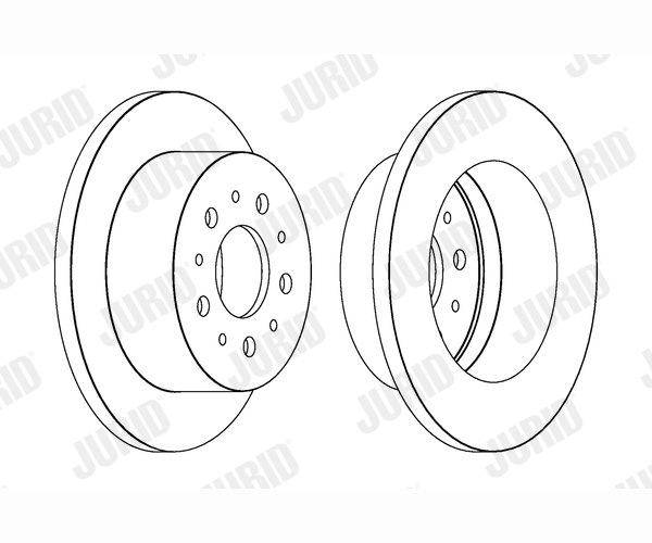 Brake Disc - 562526JC JURID
