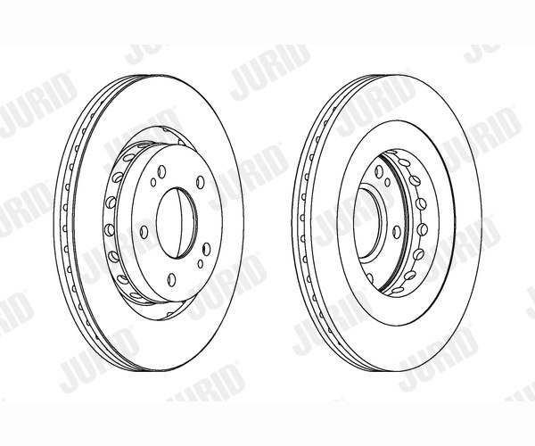 Brake Disc - 562528JC JURID