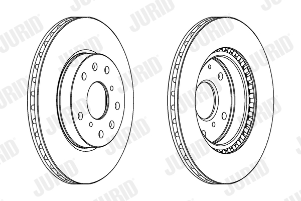 Brake Disc - 562534JC JURID