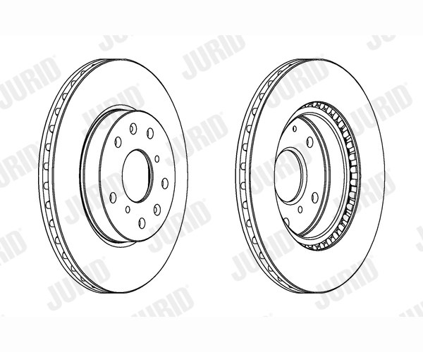 Brake Disc - 562534JC JURID