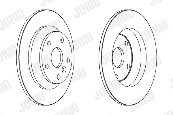 Brake Disc - 562536JC JURID
