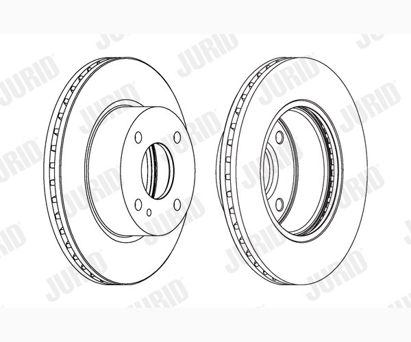 Brake Disc - 562539JC JURID