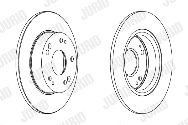 Brake Disc - 562544JC JURID