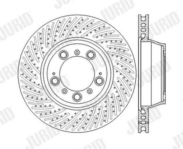 Brake Disc - 562590JC-1 JURID