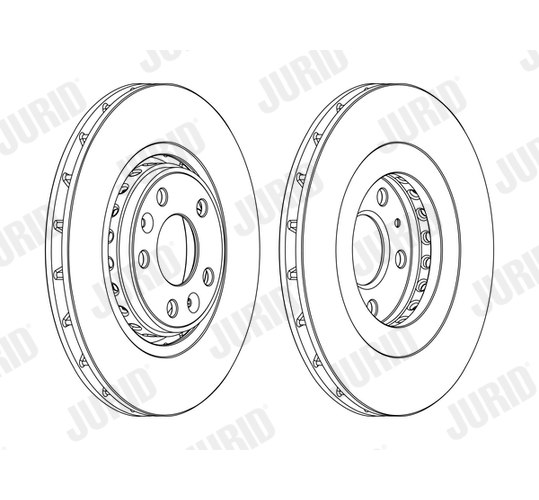 Brake Disc - 562596JC-1 JURID