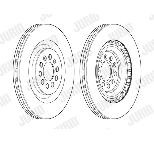 Brake Disc - 562597JC-1 JURID