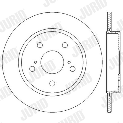 Brake Disc - 562599JC JURID