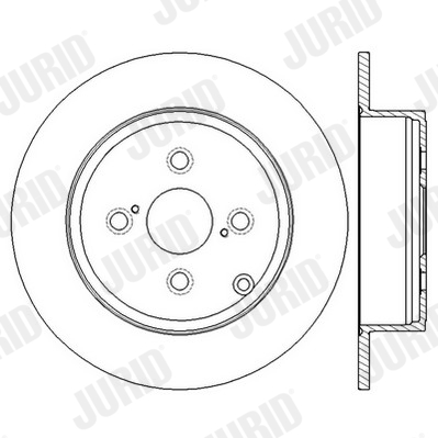 Brake Disc - 562600JC JURID