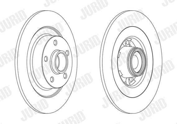 Brake Disc - 562608J JURID