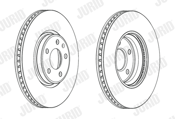 Brake Disc - 562615JC-1 JURID