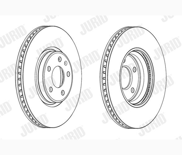 Brake Disc - 562615JC-1 JURID