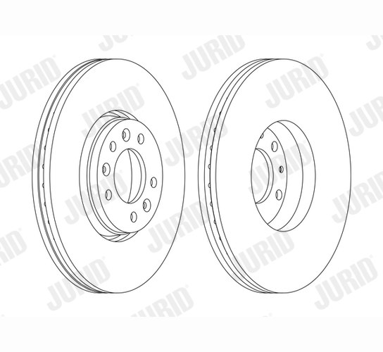Brake Disc - 562622JC-1 JURID