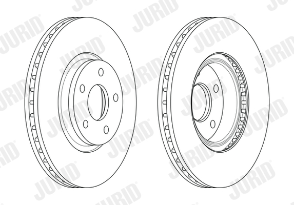 Brake Disc - 562624JC-1 JURID