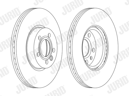 Brake Disc - 562626JC-1 JURID