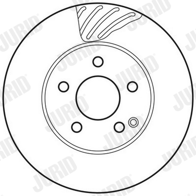 Brake Disc - 562627JC JURID