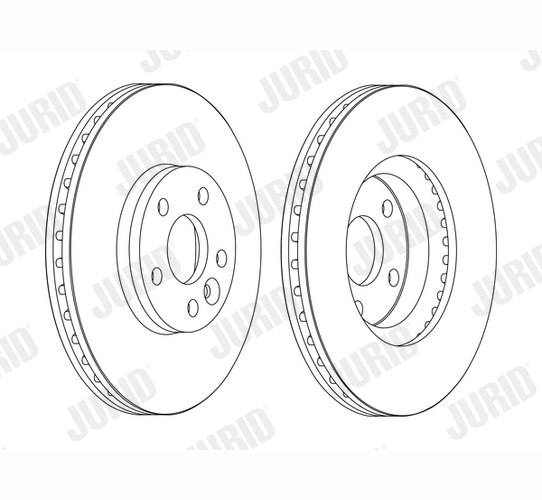 Brake Disc - 562628JC-1 JURID