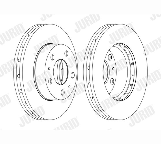 Brake Disc - 562630JC-1 JURID