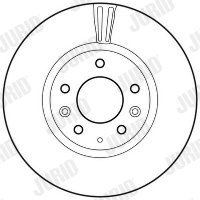 Brake Disc - 562633JC JURID