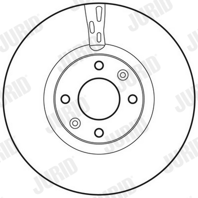 Brake Disc - 562641JC JURID