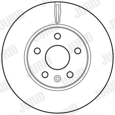Brake Disc - 562642JC JURID
