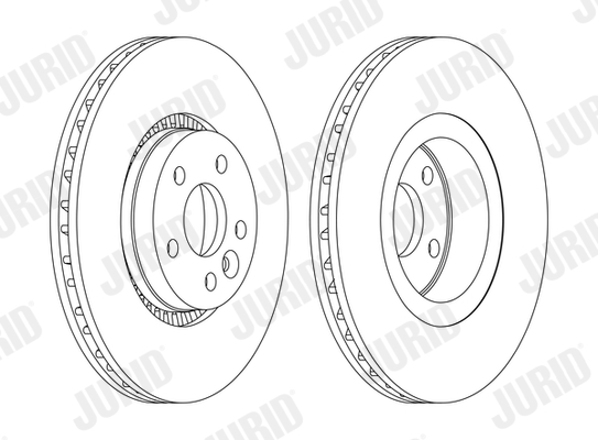 Brake Disc - 562643JC-1 JURID