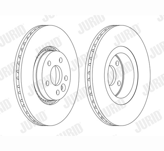 Brake Disc - 562643JC-1 JURID