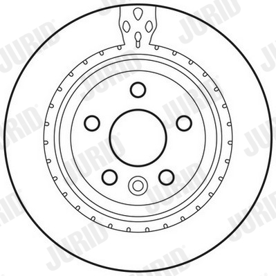 Brake Disc - 562650JC JURID