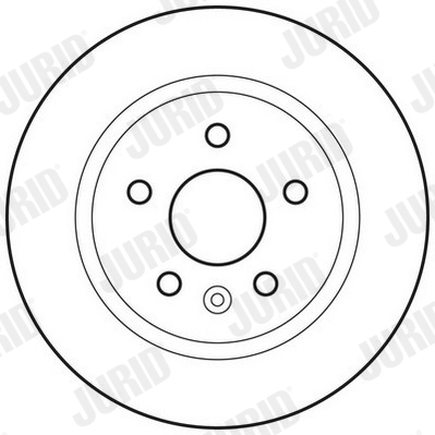 Brake Disc - 562651JC JURID