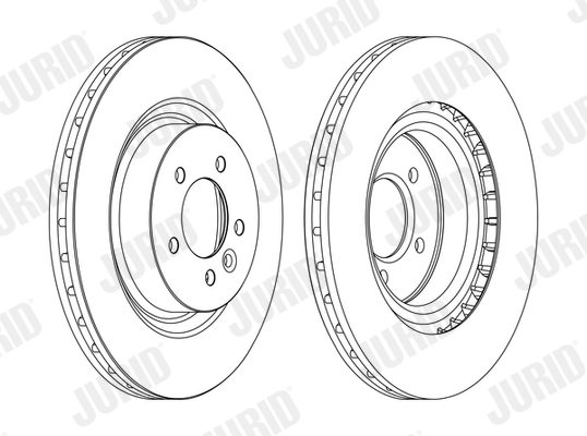 Brake Disc - 562654JC JURID