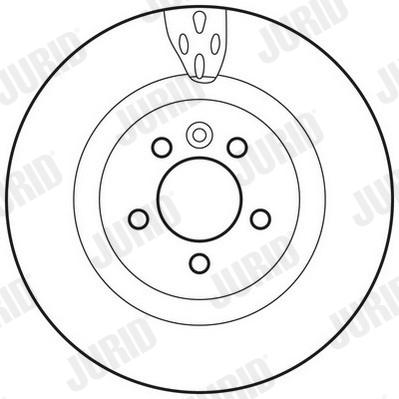 Brake Disc - 562654JC JURID