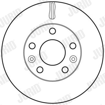 Brake Disc - 562658JC JURID