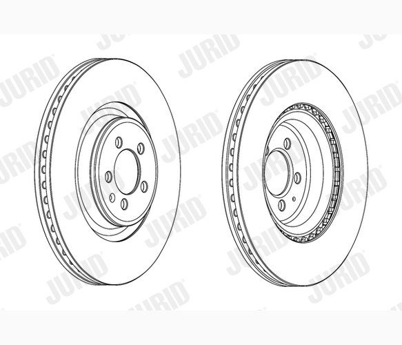 Brake Disc - 562661JC-1 JURID