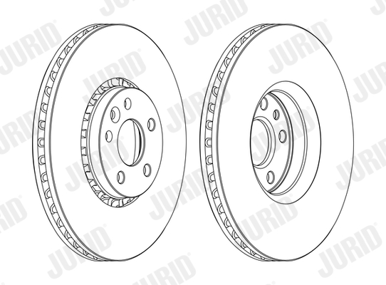 Brake Disc - 562672JC-1 JURID