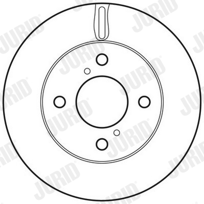 Brake Disc - 562674JC JURID