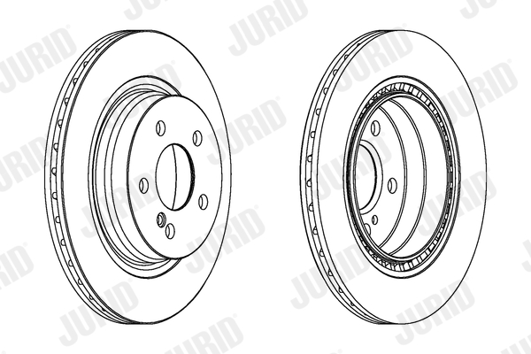 Brake Disc - 562680JC JURID