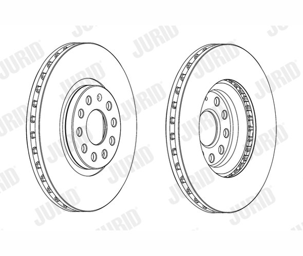 Brake Disc - 562688JC-1 JURID
