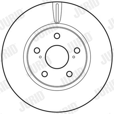 Brake Disc - 562689JC JURID
