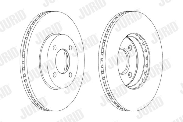 Brake Disc - 562693JC JURID