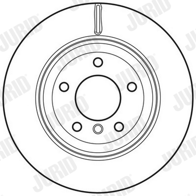 Brake Disc - 562701JC JURID