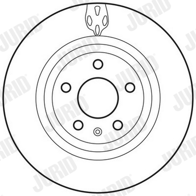 Brake Disc - 562706JC JURID