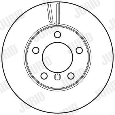 Brake Disc - 562708JC JURID
