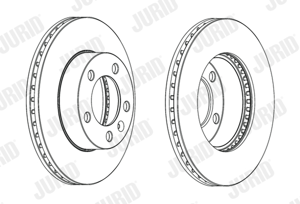 Brake Disc - 562713JC-1 JURID